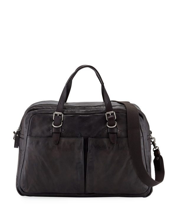Men's Murray Leather Duffel Bag- sku188651086