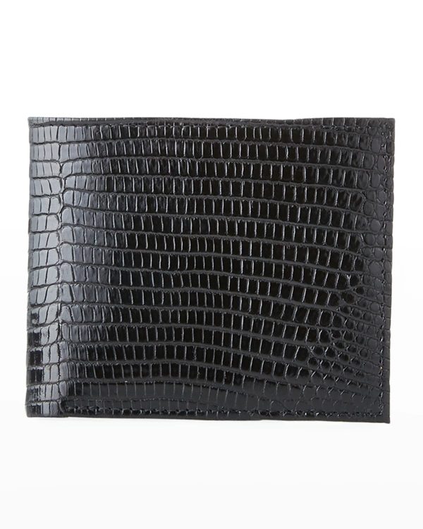 Men's Lizard Continental Wallet- sku190850517