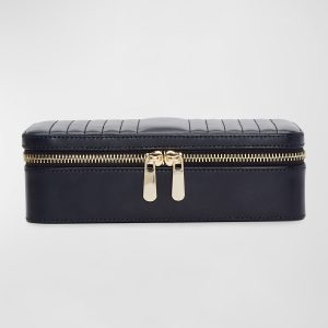 Maria Rectangle Quilted Zip Jewelry Case- sku191531719
