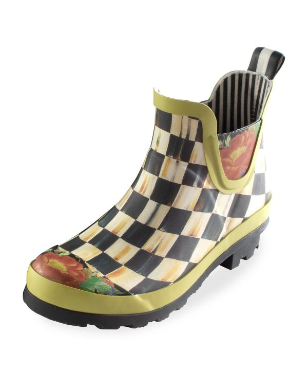 Courtly Check Chelsea Boots, Size 5- sku192990743