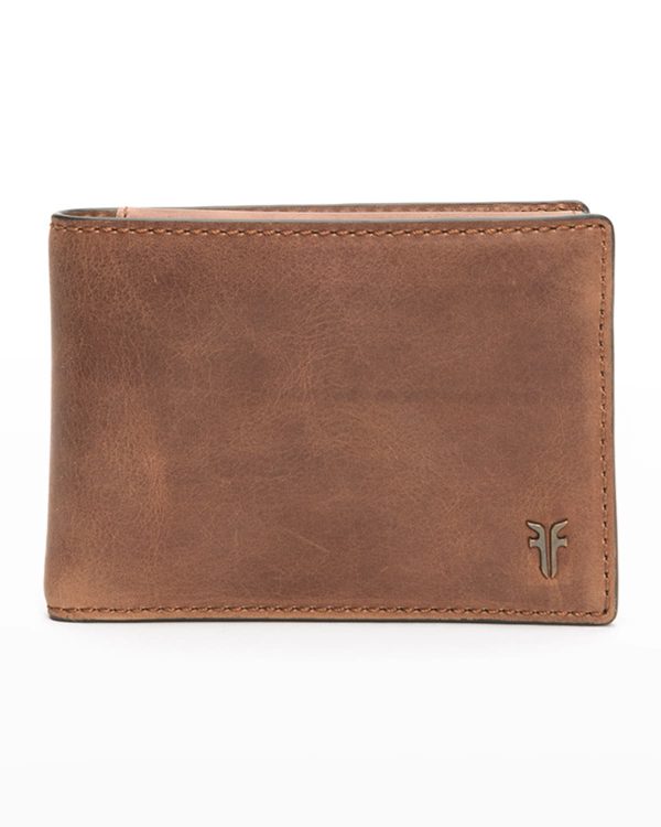 Men's Holden Burnished Leather Passcase Wallet- sku192821577