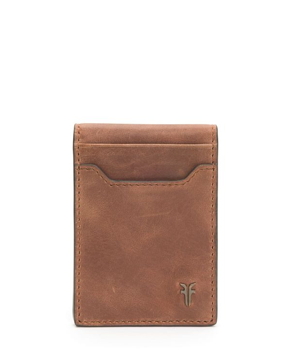Men's Holden Burnished Leather Folded Card Case- sku192821739
