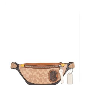 Men's Signature Canvas/Leather Belt Bag- sku193920022