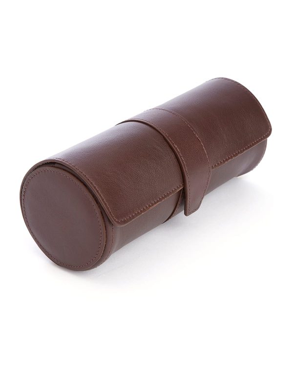 Suede Lined Travel Watch Roll- sku194650077