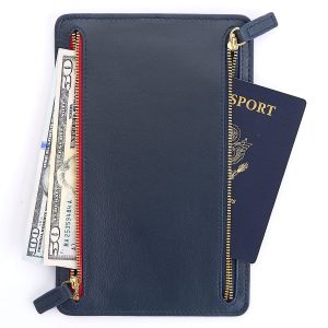 RFID Blocking Four Zip Travel Organizer- sku194660529