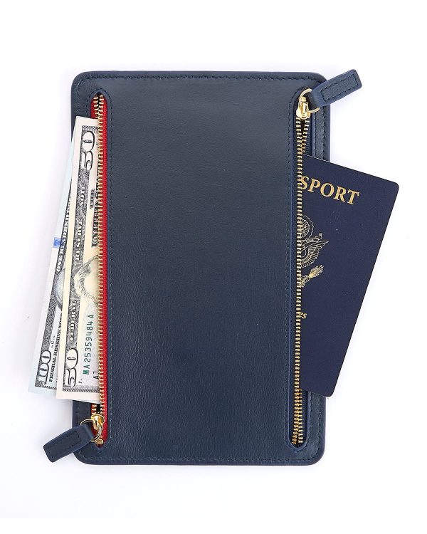 RFID Blocking Four Zip Travel Organizer- sku194660529