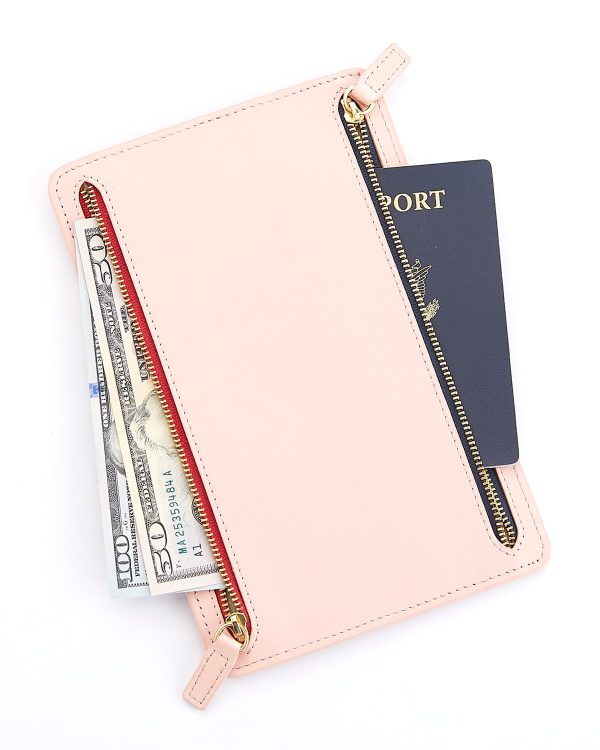 RFID Blocking Four Zip Travel Organizer- sku194660500