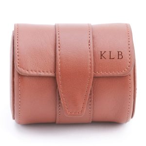 Suede Lined Single Watch Roll- sku194660526