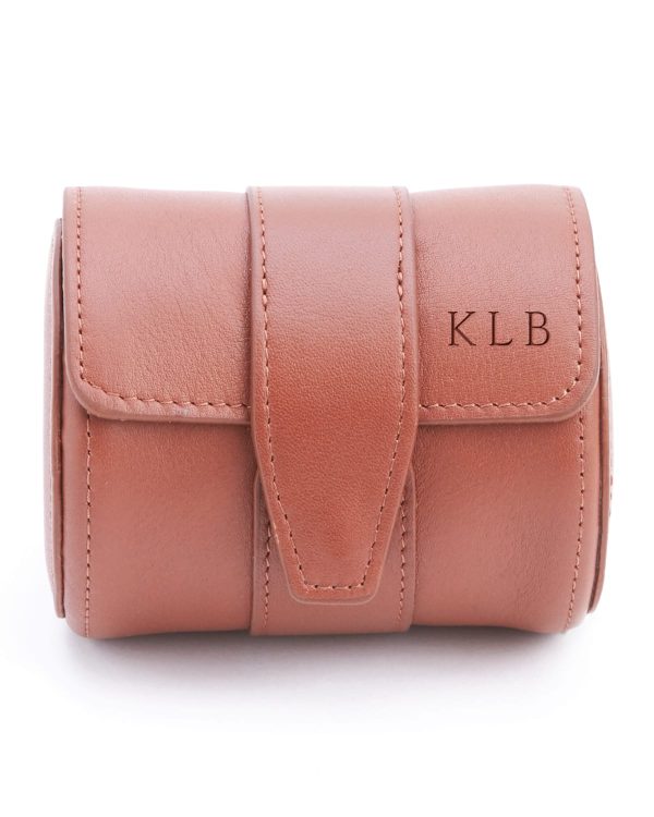 Suede Lined Single Watch Roll- sku194660526