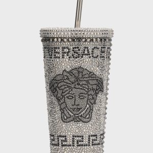 Medusa Studded Travel Mug- sku221350577