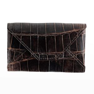Men's Personalized Alligator Leather Card Case- sku200951072
