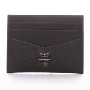 Men's Leather Logo Card Holder- sku202770157
