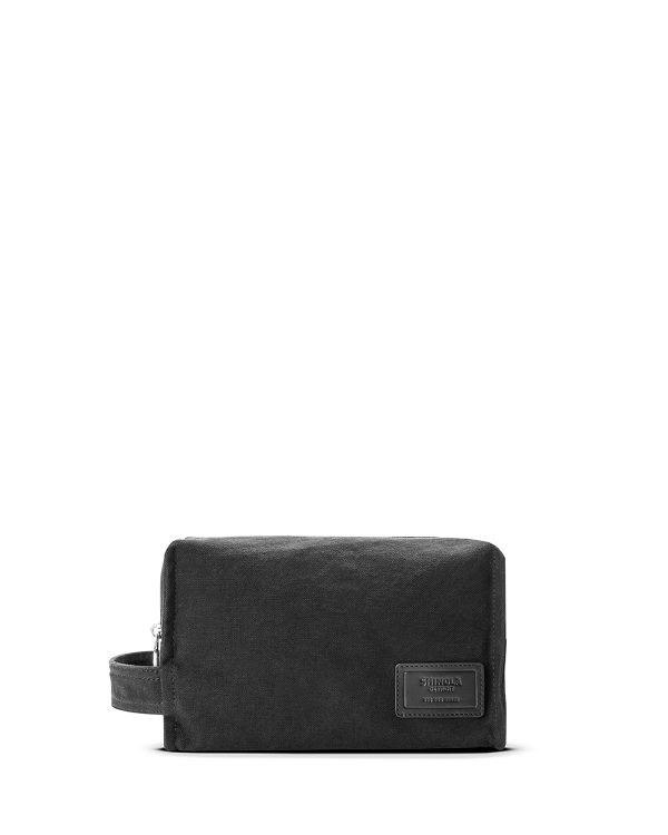 Men's Bert Canvas Double-Zip Toiletry Kit Case- sku202891128
