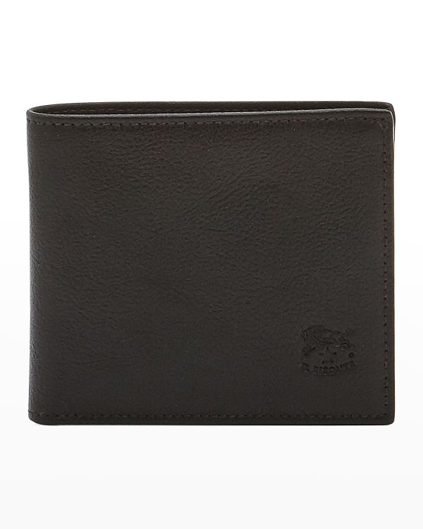 Men's Vintage Leather Wallet- sku203320162