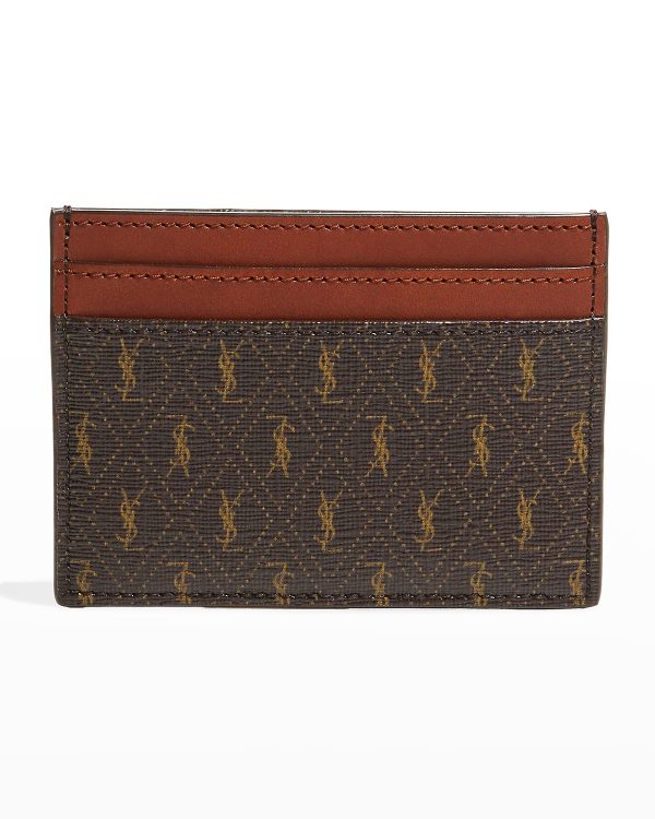 Men's YSL Credit Card Case- sku203580104