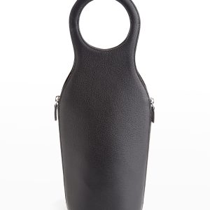 Leather Wine/Champagne Bottle Carrying Case- sku209356897