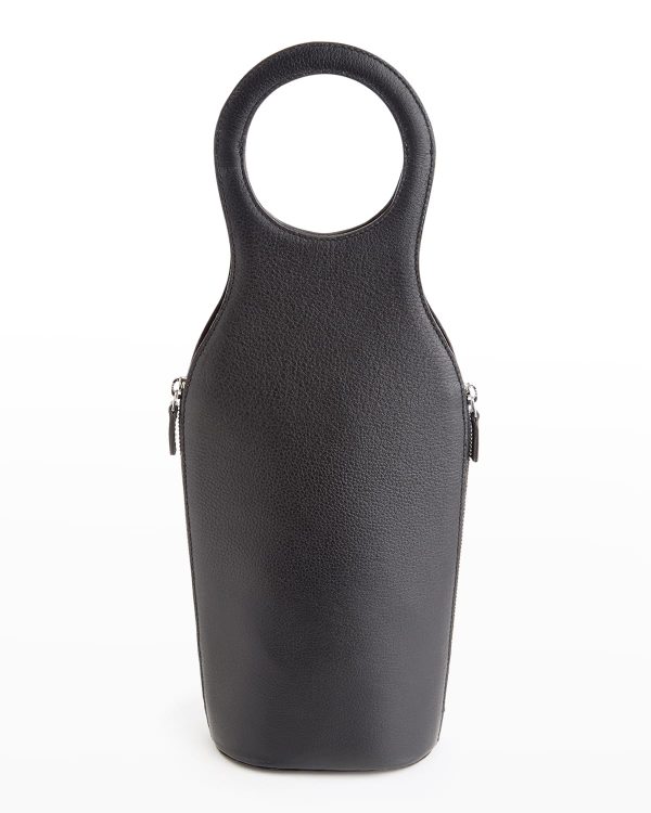 Leather Wine/Champagne Bottle Carrying Case- sku209356897