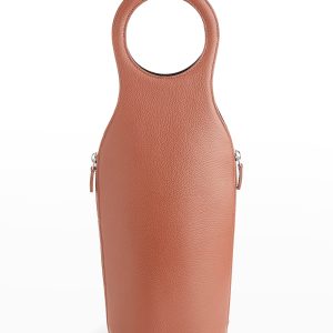 Leather Wine/Champagne Bottle Carrying Case- sku209356886