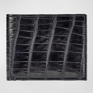 Men's Alligator Leather Wallet- sku204463275