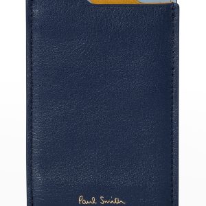 Men's Colorblock Leather Wallet- sku207120160