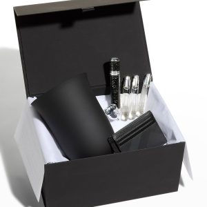 Creed Aventus En Voyage Travel Set, Sanitizing Charger, and Burberry Card Case Gift Box Set- sku206790026