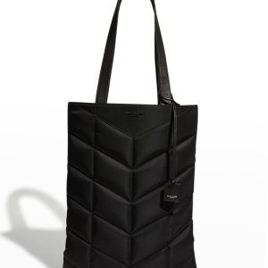 Men's Puffer Nylon Tote Bag- sku207291360