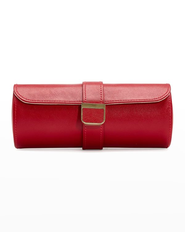 Palermo Double Watch Roll & Jewelry Pouch- sku207281851
