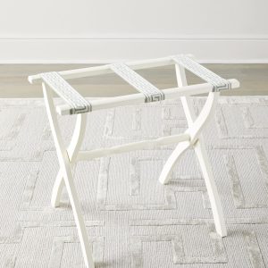 Greek Key Straps Luggage Rack- sku207411262