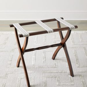 Greek Key Straps Luggage Rack- sku207421966