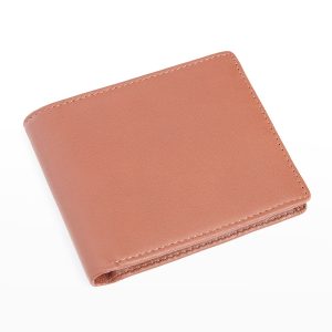 Personalized Leather RFID-Blocking Trifold Wallet- sku207740333