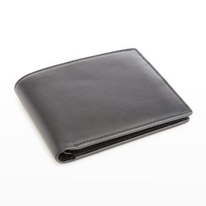 Personalized Leather RFID-Blocking Trifold Wallet- sku207740338