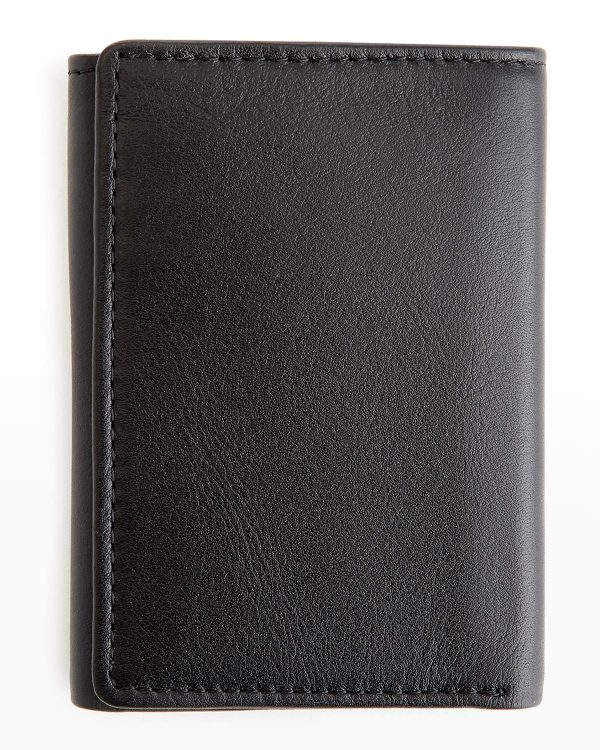 Personalized Leather Trifold Wallet- sku207740728