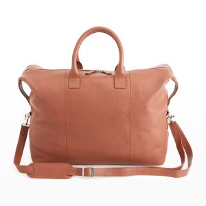 Personalized Medium Executive Leather Duffel Bag- sku207730208