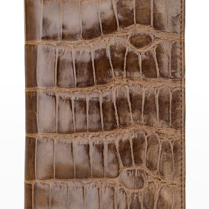 Traditional Alligator Passport Holder- sku210100571