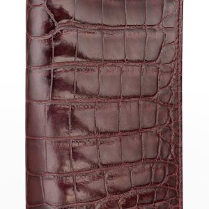 Traditional Alligator Passport Holder- sku210100713