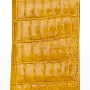 Traditional Alligator Passport Holder- sku210100661