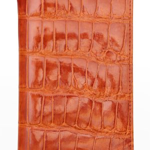 Traditional Alligator Passport Holder- sku210100735