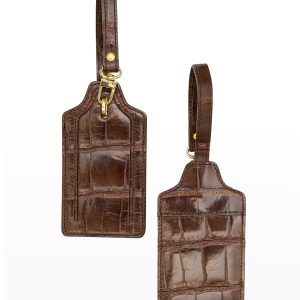 Two Alligator Luggage Tag Set- sku210100161