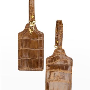 Two Alligator Luggage Tag Set- sku210100162