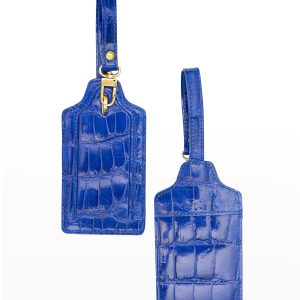 Two Alligator Luggage Tag Set- sku210100165