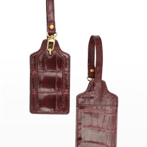 Two Alligator Luggage Tag Set- sku210100157