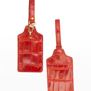 Two Alligator Luggage Tag Set- sku210100167