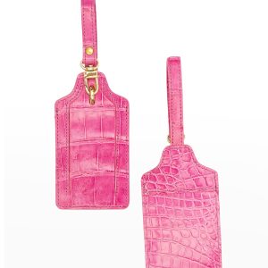 Two Alligator Luggage Tag Set- sku210100168