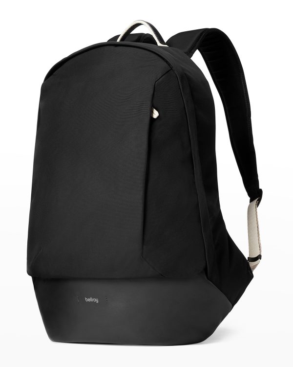 Men's Premium Classic Nylon & Leather Backpack- sku210310121