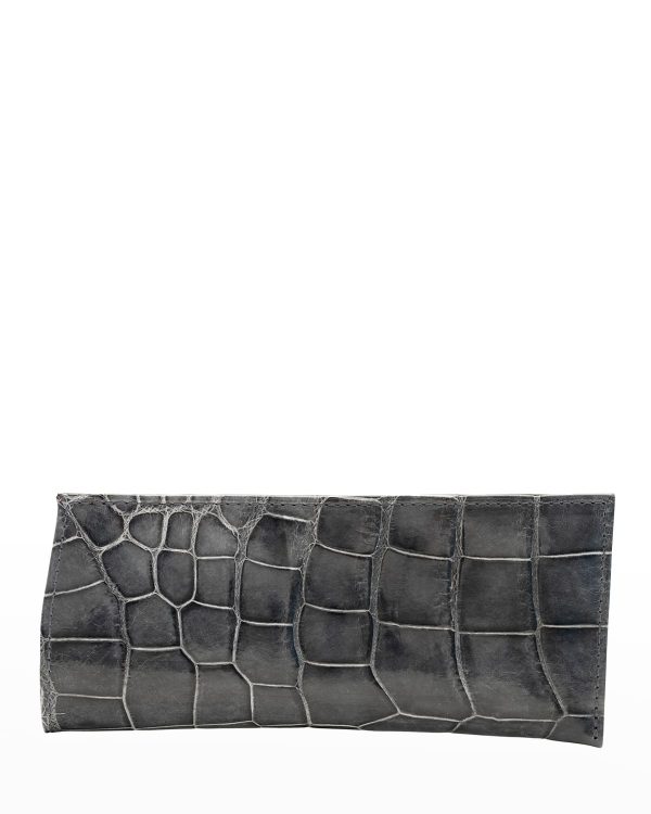 Classic Alligator Eyewear Case- sku210541100