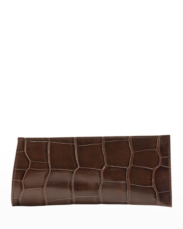 Classic Alligator Eyewear Case- sku210531632