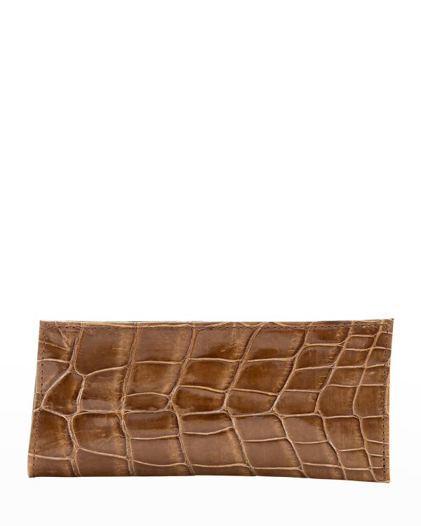 Classic Alligator Eyewear Case- sku210531664