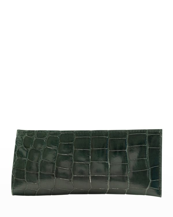 Classic Alligator Eyewear Case- sku210531753