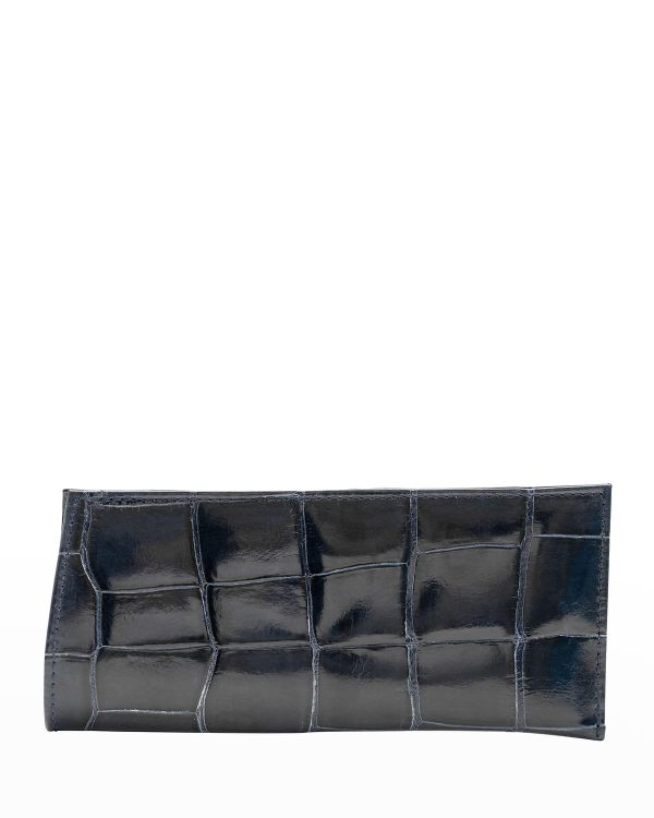 Classic Alligator Eyewear Case- sku210540985