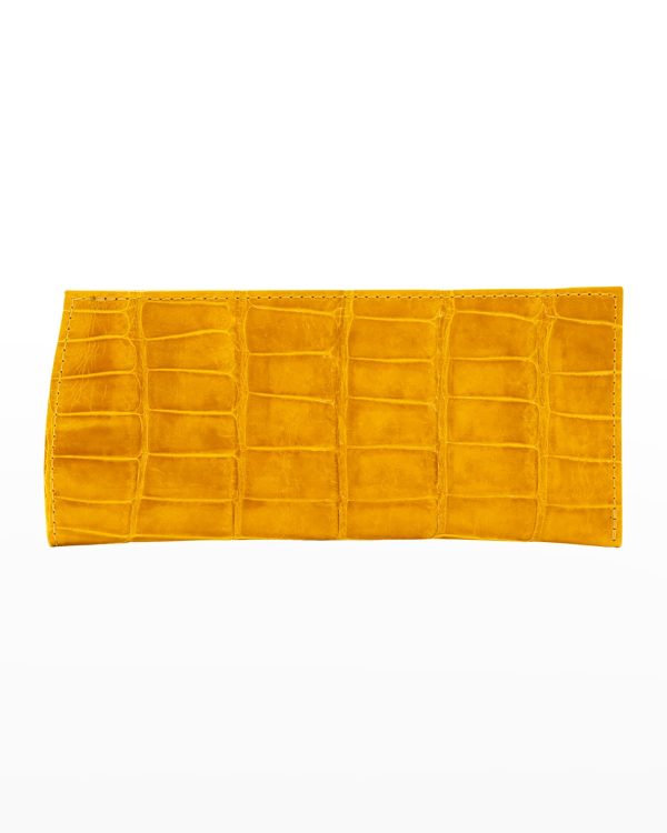 Classic Alligator Eyewear Case- sku210531706